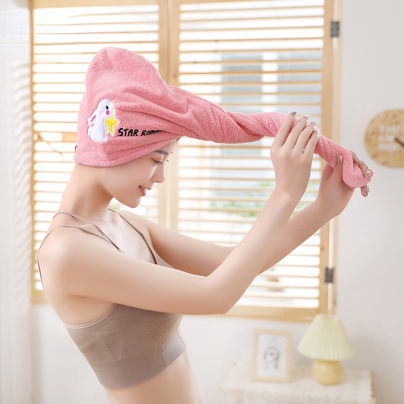 Micro-Fiber Quick Drying Hair Towel
