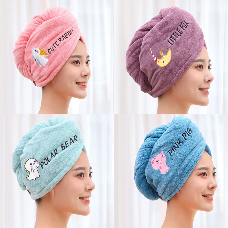Micro-Fiber Quick Drying Hair Towel